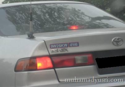Spotted Callsign Camry